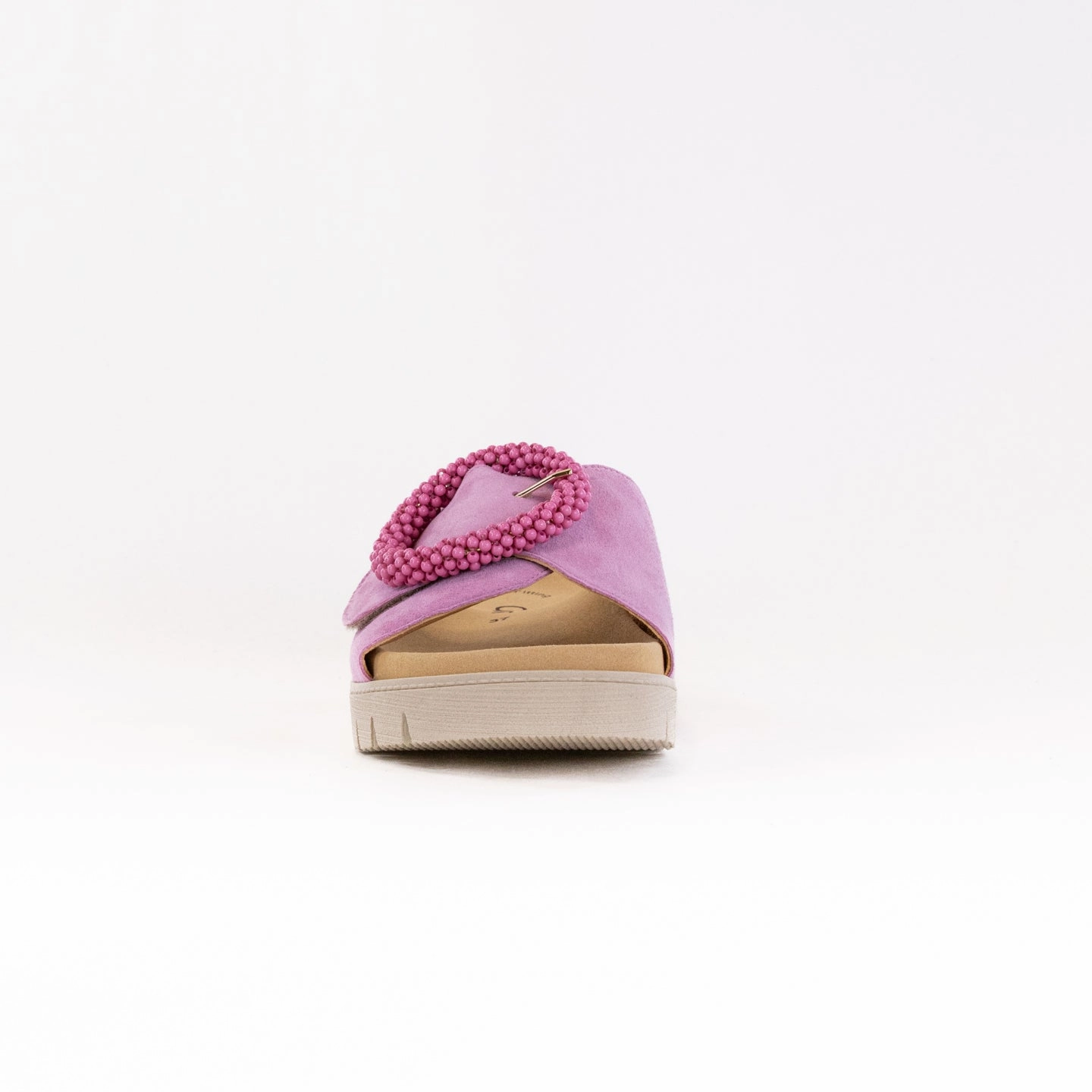 Gabor 63.745 Sandal (Women's) - Soft Pink Supportive frame Sleek Flats