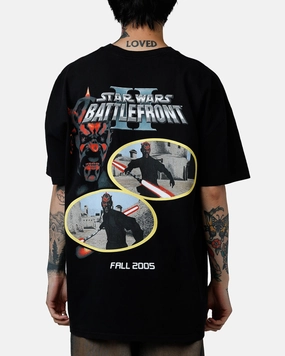 FlexibleSole 73 Studio Star Wars Darth Maul Battlefront II T-Shirt Black
