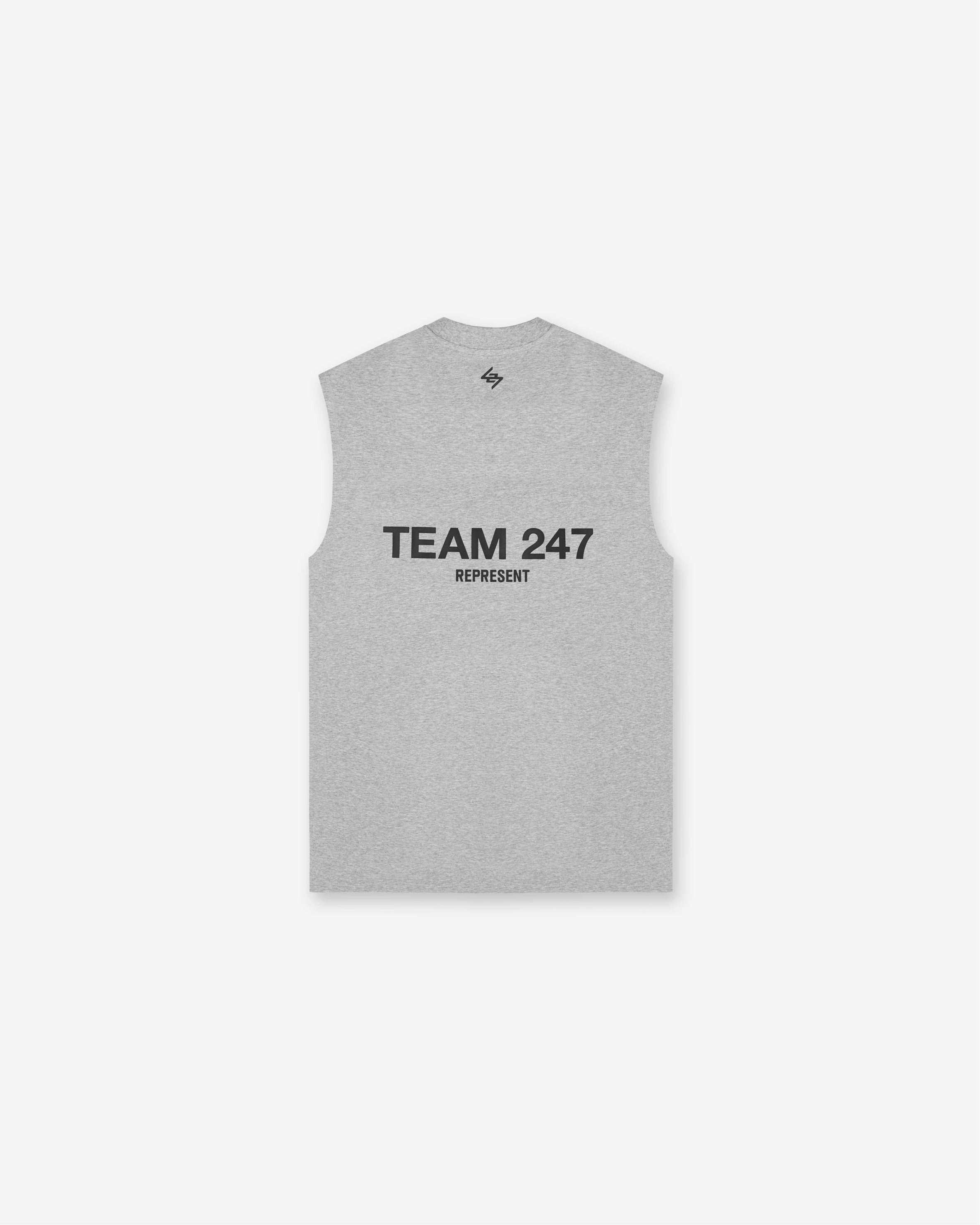Team 247 Oversized Tank - Ash Grey Odor-resistant Stylish Wearable