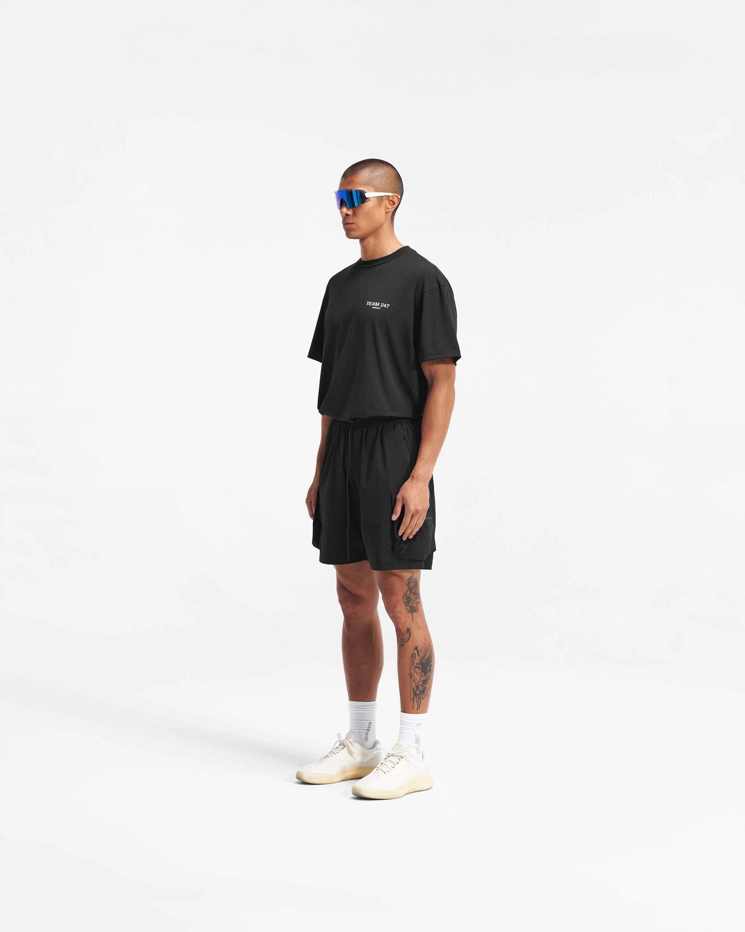 247 Shorts - Black winter shorts