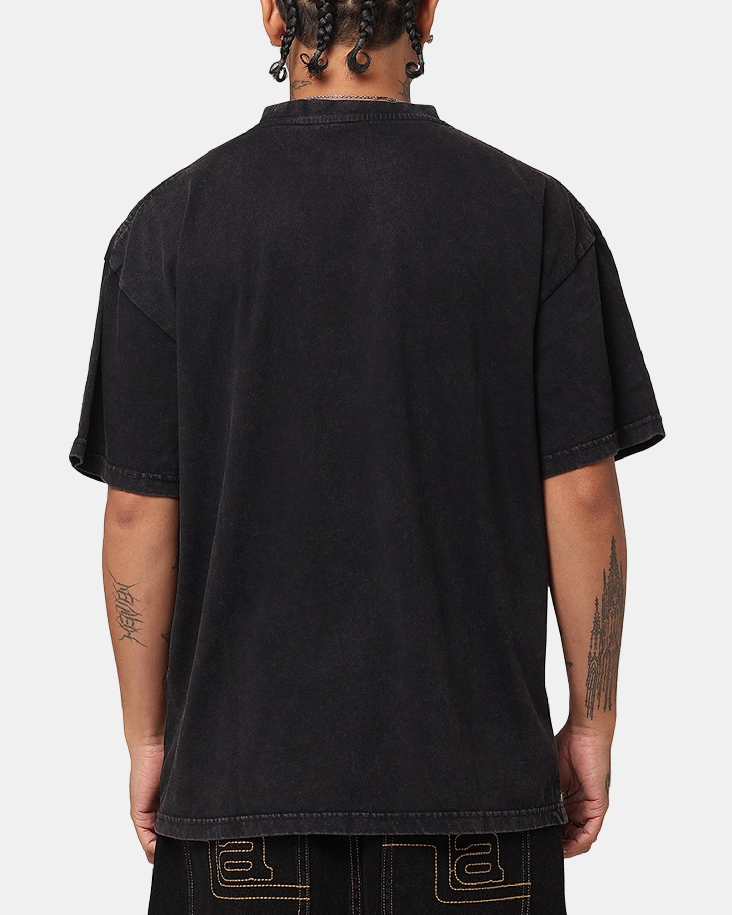 UFC By Culture Kings Alex Pereira Vintage T-Shirt Black Acidwash Circular Knit Technology ComfortStretch