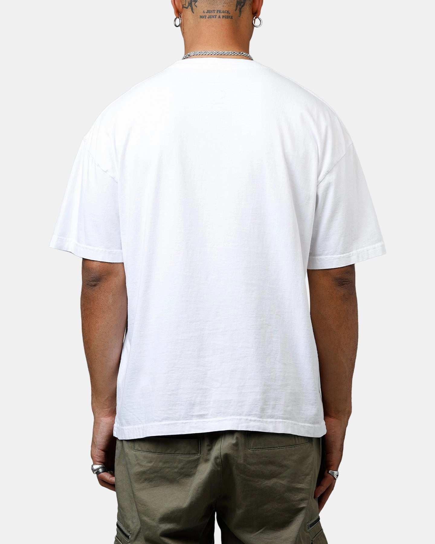 Culture Kings WWE WrestleMania 9 Vintage T-Shirt White Long Sleeve Shirt Flatlock Seams