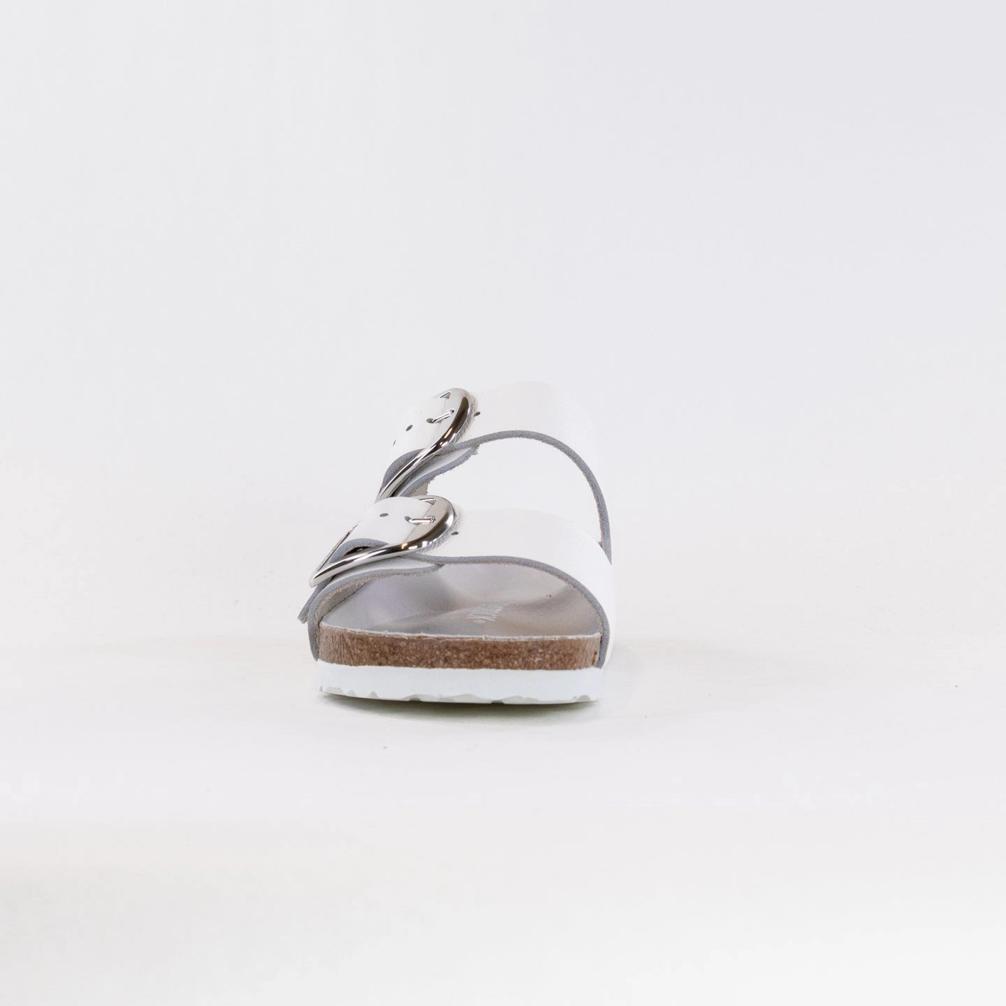 Birkenstock Arizona Big Buckle (Women's) - White Leather Urban Look Active Motion