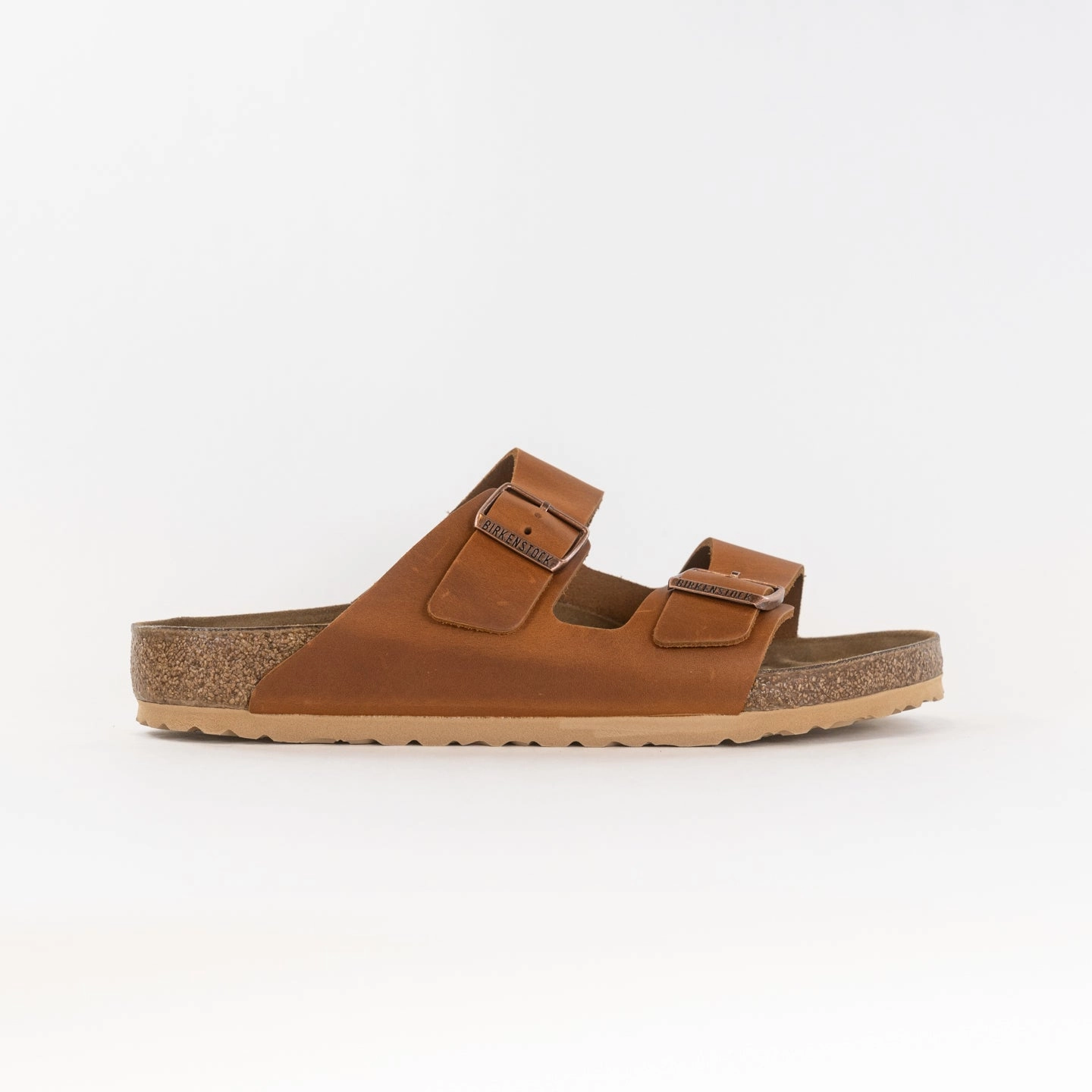 Sandal Care Birkenstock Arizona (Men's) - Antique Pull Cognac
