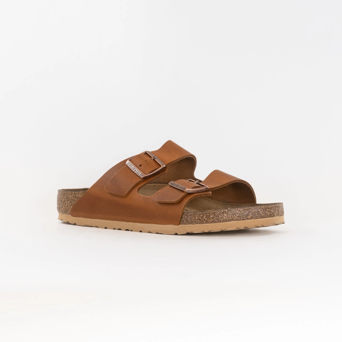 Birkenstock Arizona (Men's) - Antique Pull Cognac Comfortable Travel