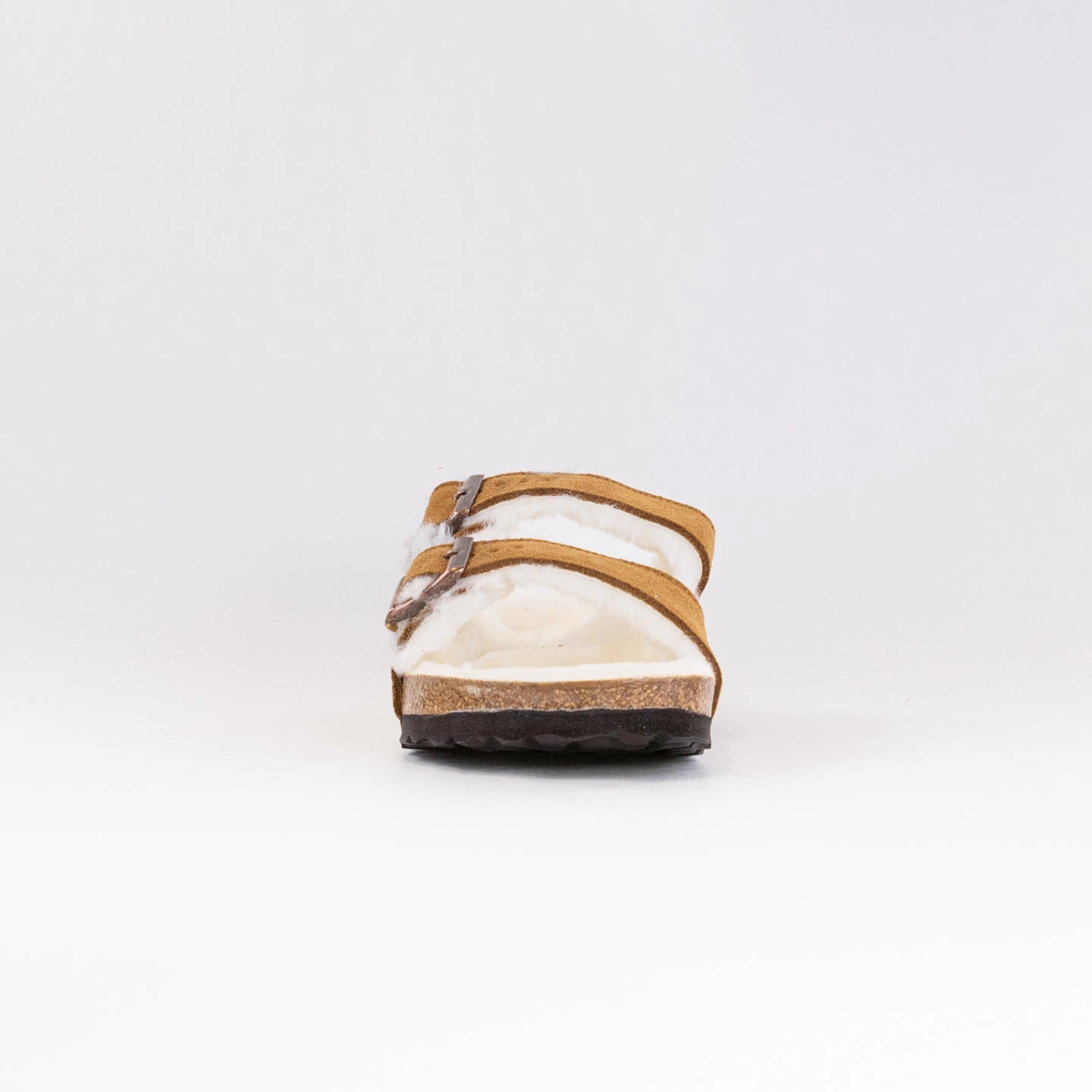 Birkenstock Arizona Shearling (Women's) - Mink Suede Outing Fit