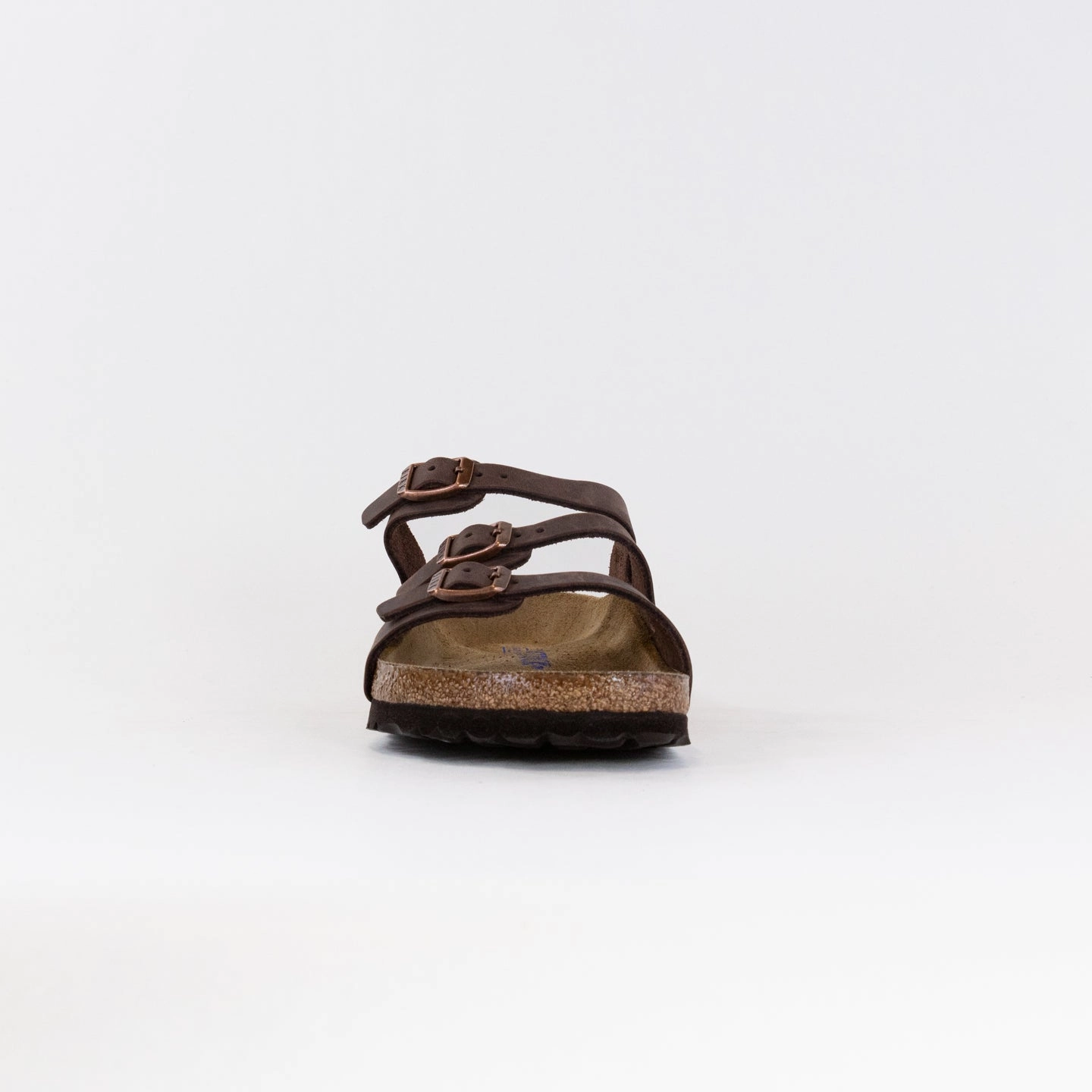 Ventilation holes Seamless Edge Finishing Birkenstock Florida Soft Footbed Oiled Leather (Women's) - Habana