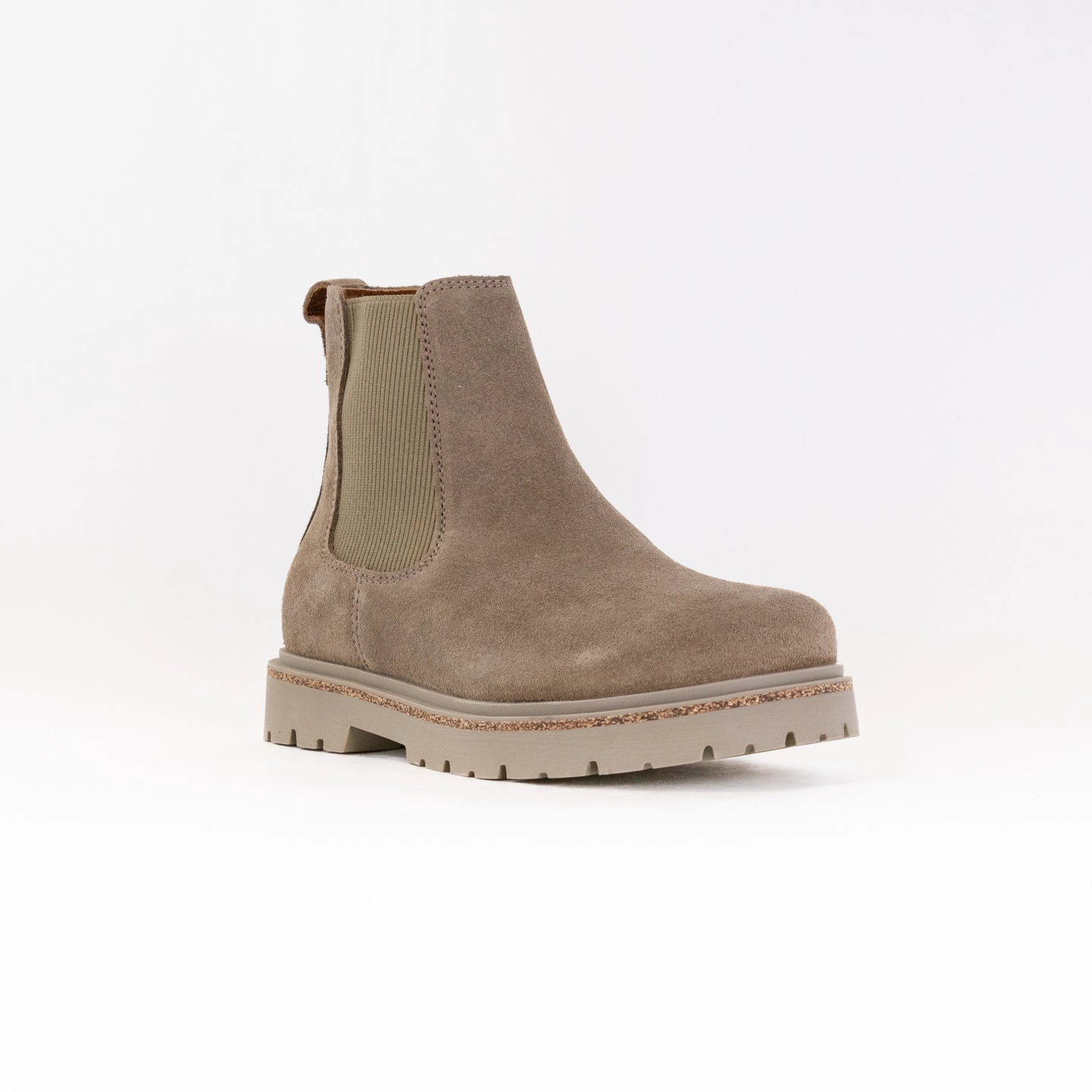 Birkenstock Highwood Slip On (Women's) - Taupe Storm Wear Crisp Finish