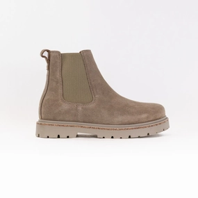 Birkenstock Highwood Slip On (Women's) - Taupe Sweat Wicking Non-Slip Sole