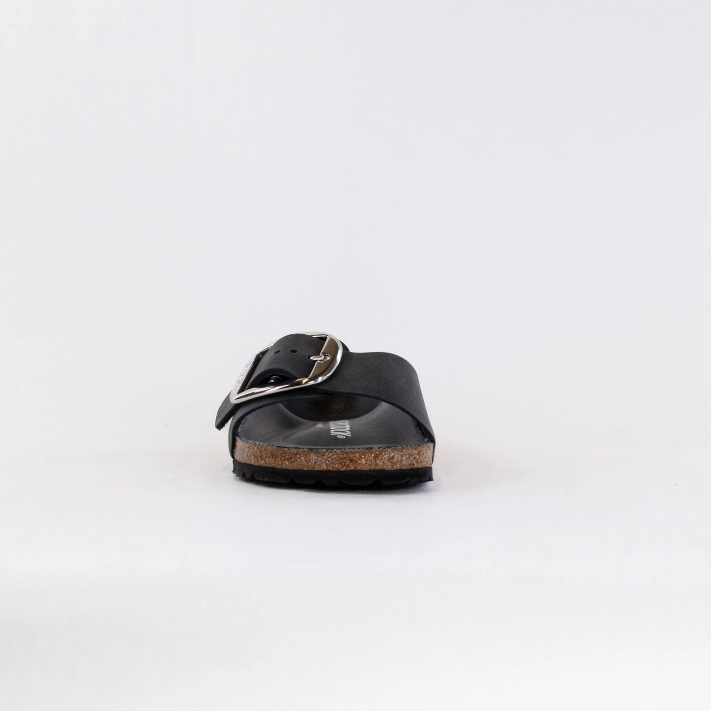 Snake Skin Eco Friendly Material Birkenstock Madrid Big Buckle (Women's) - Black