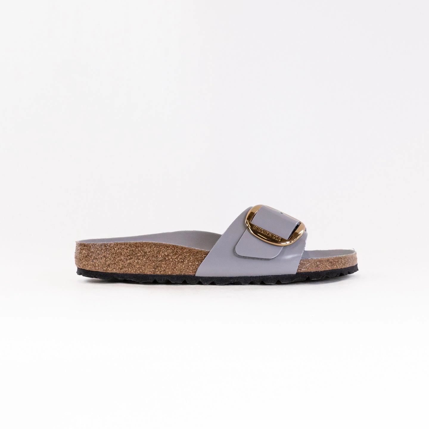 Birkenstock Madrid Big Buckle (Women's) - High Shine Stone Coin Breathable Flats Street Cool