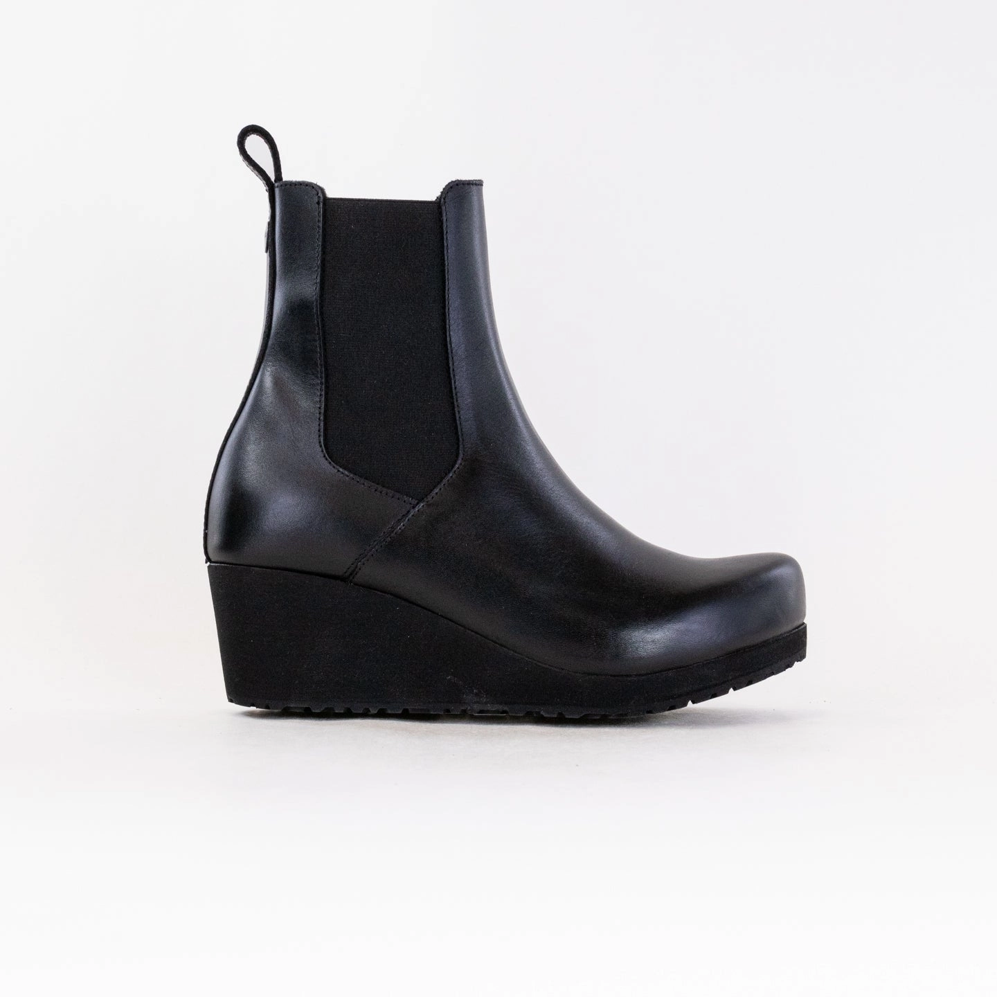 Birkenstock Papillio Ebba Slip On Boot (Women's) - Black Leather Weekend Adventure