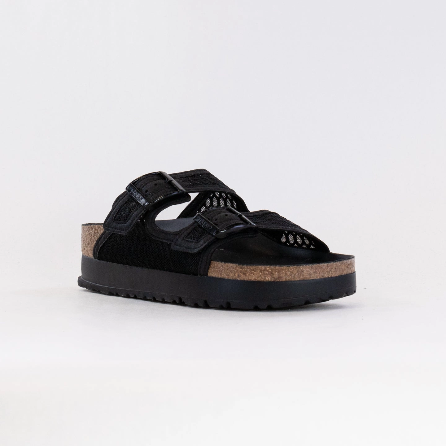 Birkenstock-Papillo Arizona Platform French Piping (Women's) - Mesh Lace Seaside Wear Anti Friction Lining