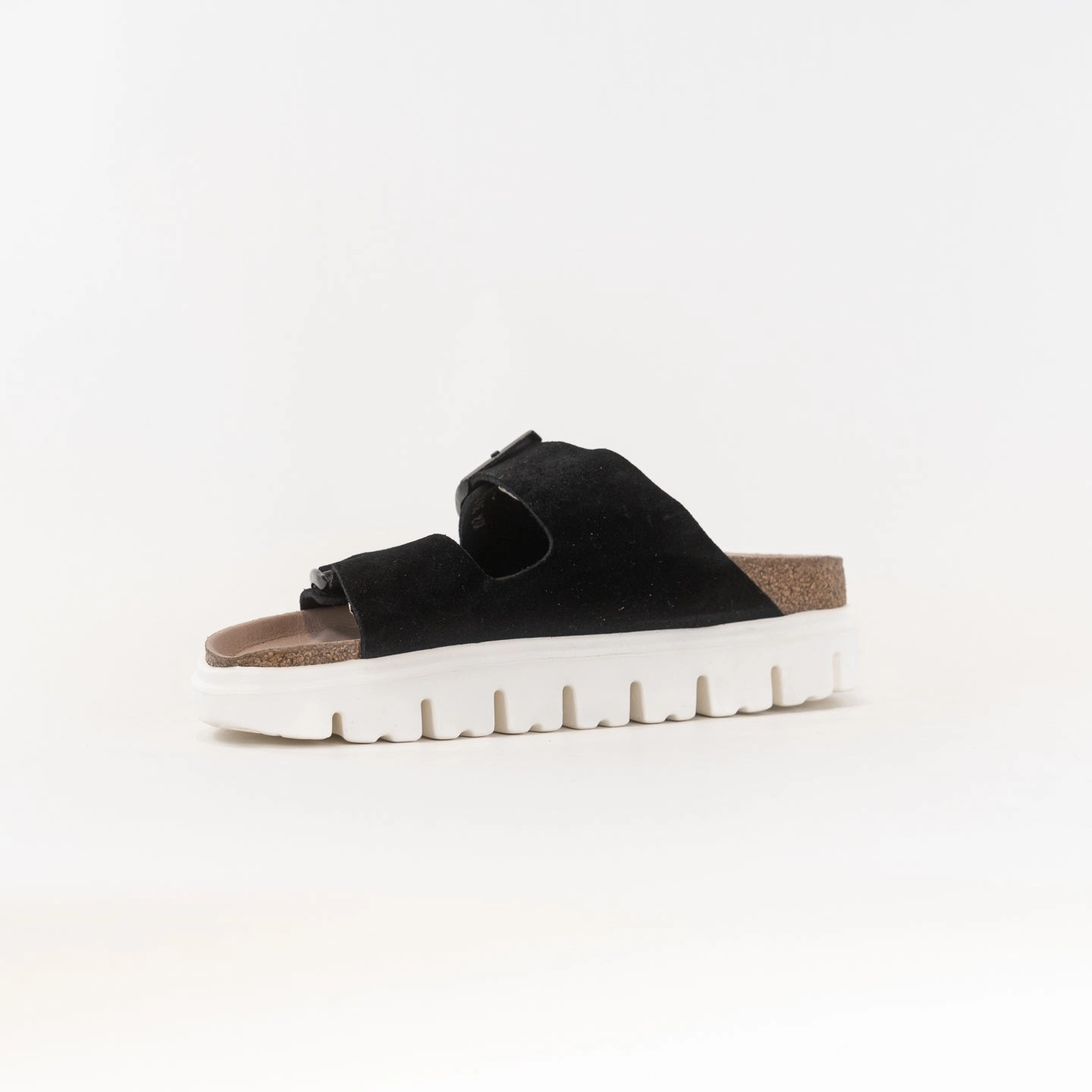Comfortable Straps Birkenstock-Papillo Arizona Platform (Women's) - Black