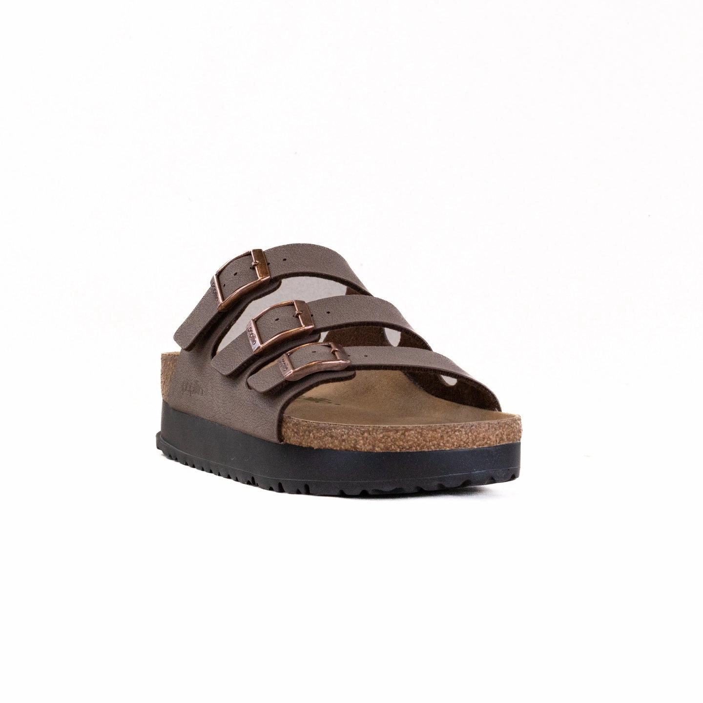 Outfit Friendly Pressure Relief Zones Birkenstock-Papillo Florida III Vegan Flex Platform (Women's) - Birkibuc Mocca