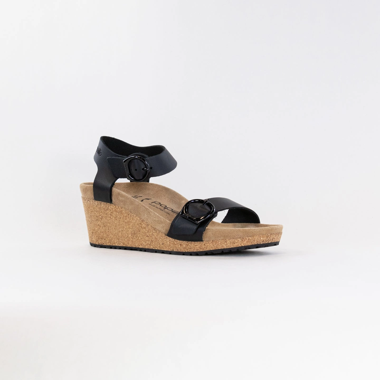 Relaxing Flats Birkenstock-Papillo Soley (Women's) - Black