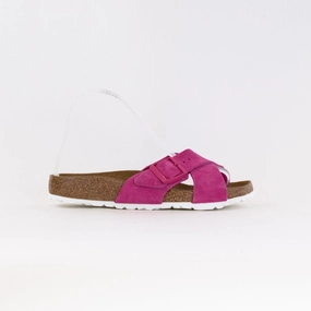 Comfortable Walk Dual Density Midsole Layer Birkenstock Siena (Women's) - Fuchsia Tulip
