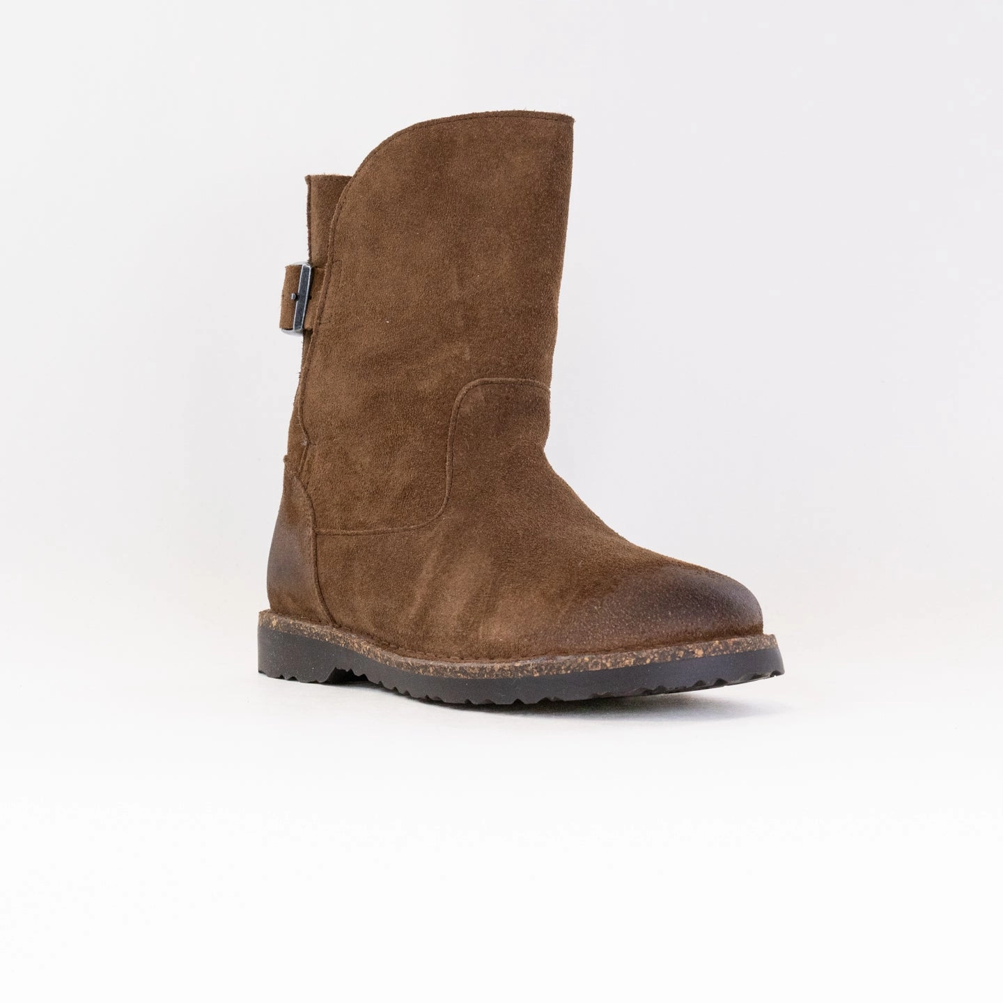 Birkenstock Uppsala Shearling (Women's) - Dark Tea/Natural Warehouse Work Flexible Frame Remote Hiking