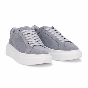 BlancPeak | Plain Gray Sneakers All Day Comfort Technology