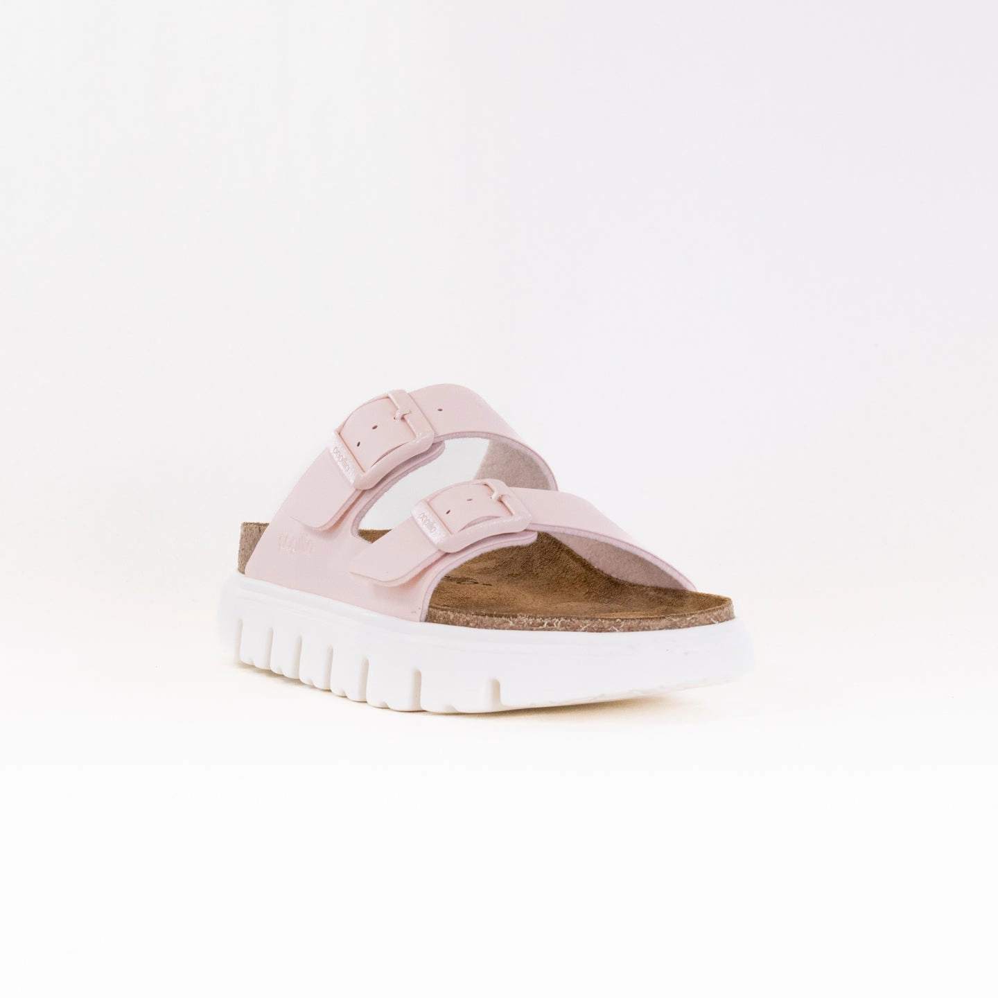 Birkenstock-Papillo Arizona Chunky (Women's) - Light Rose Thong Style High Rebond Foam