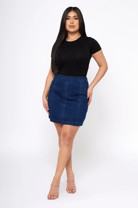 Fashion Energy Not My Problem Mini Skirt