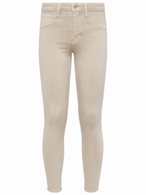 L'AGENCE Margot High Rise Skinny Jeans In Biscuit Style Neutral