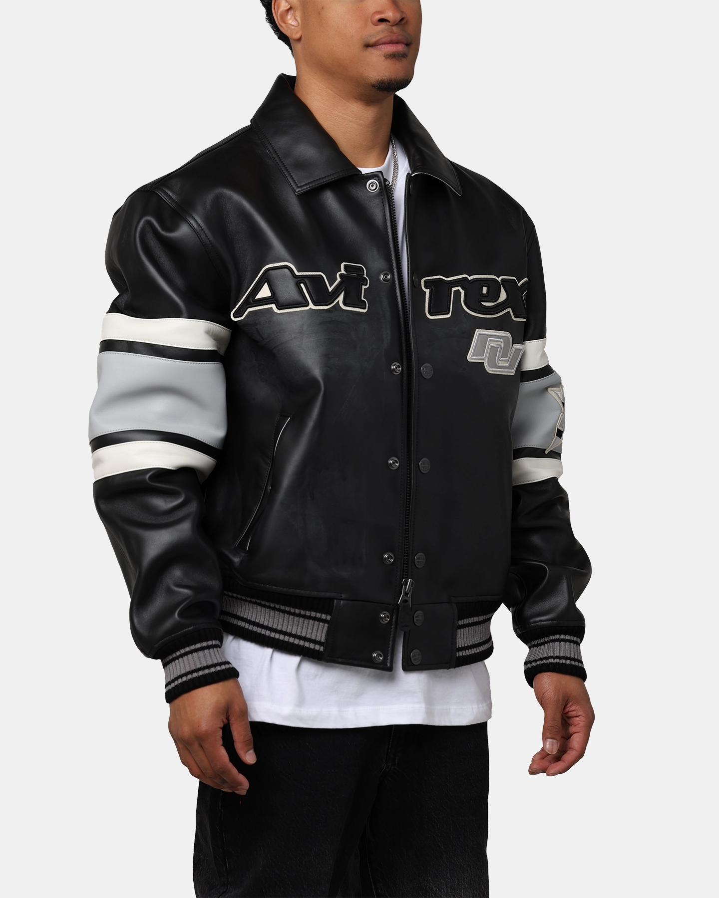 HighNeckDesign Avirex Limited Edition City Series Las Vegas Jacket Black