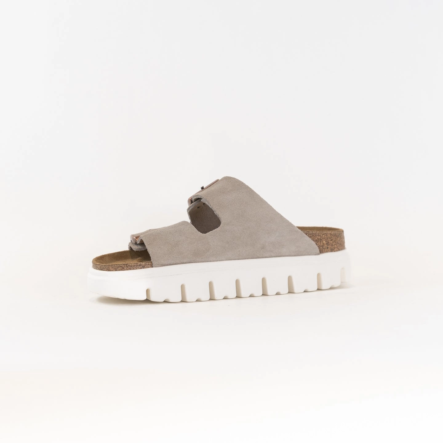 Birkenstock-Papillo Arizona Platform (Women's) - Taupe Full Range