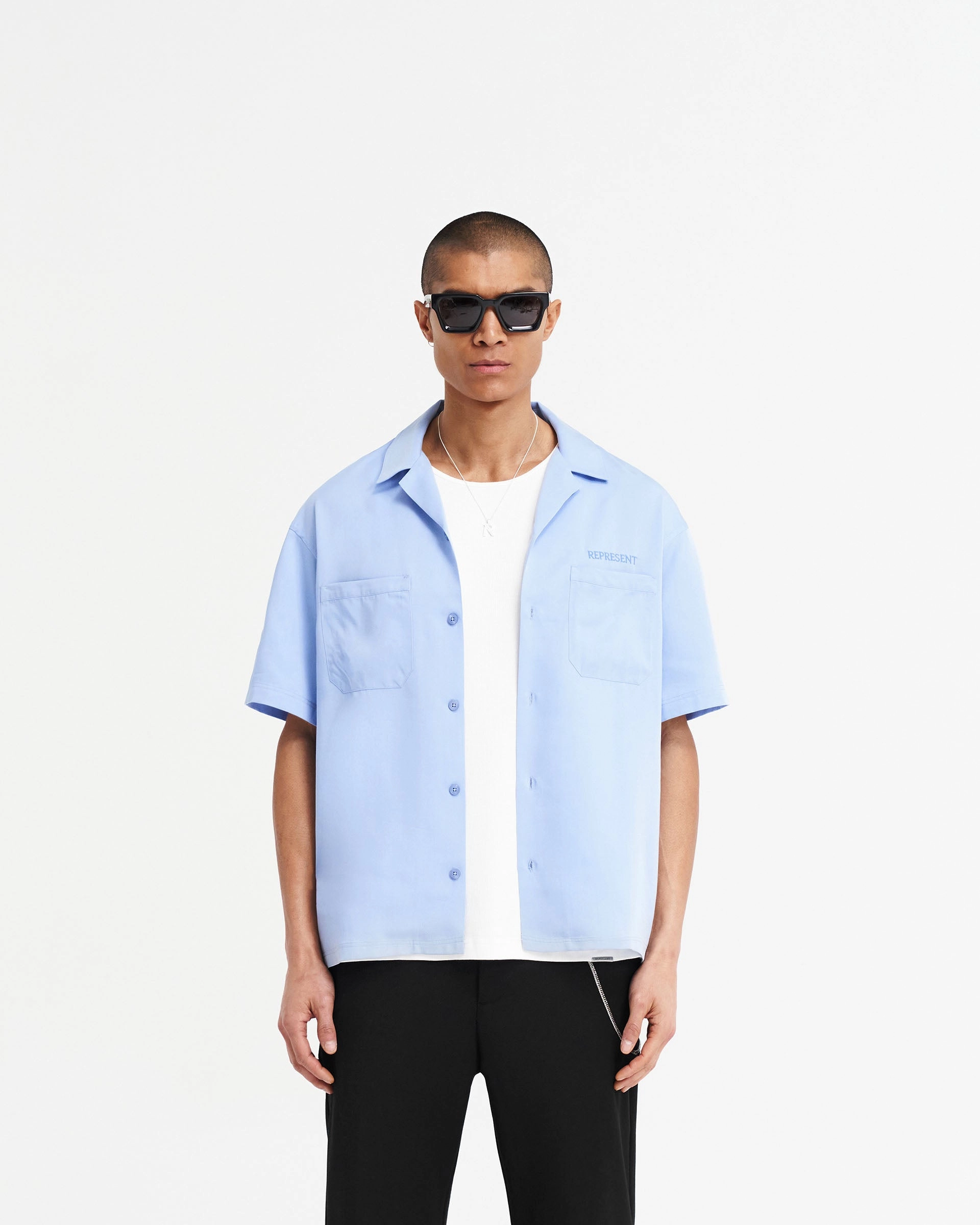 Bowling Shirt - Vista Blue Versatile Fit