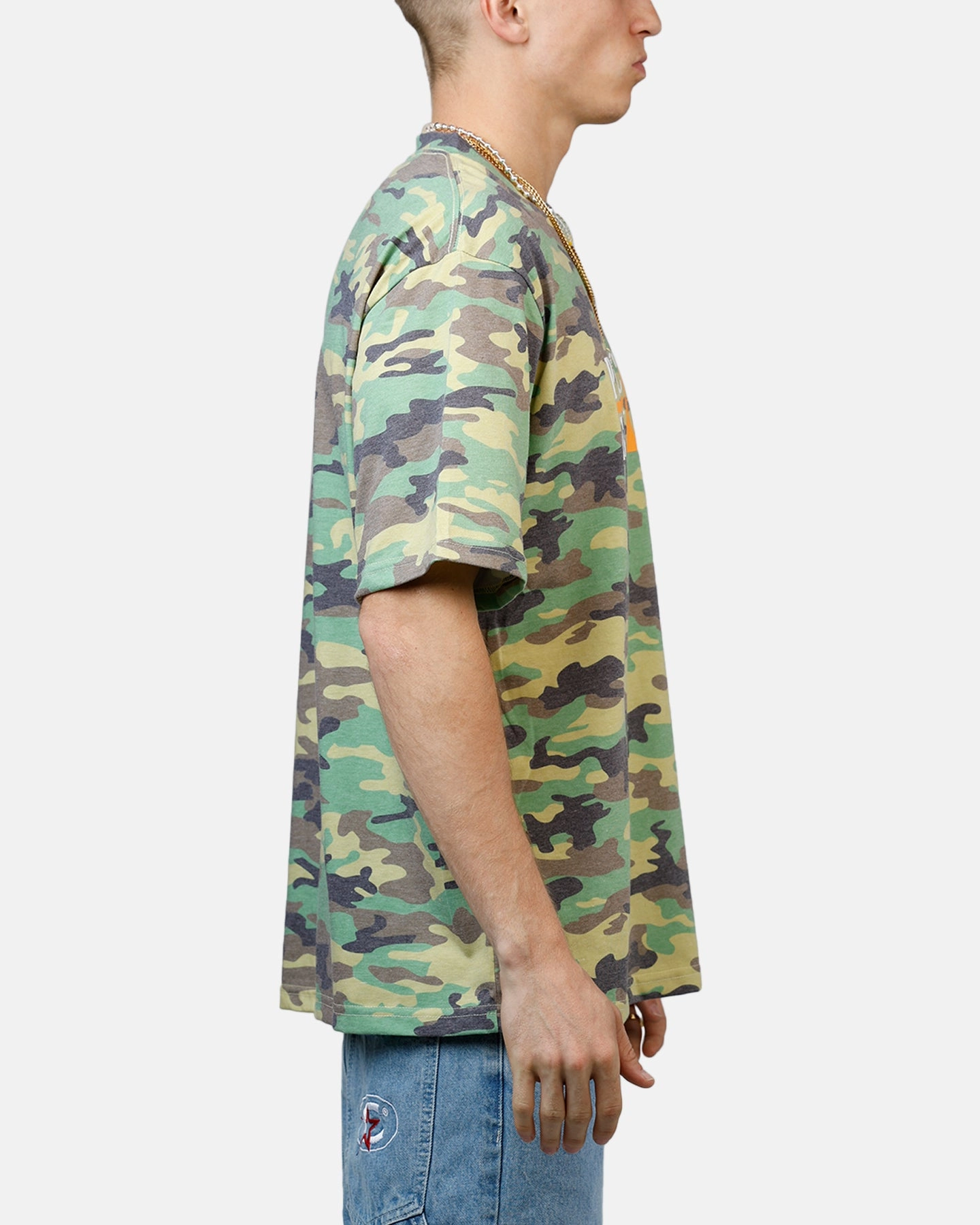 Bravado Public Enemy Camo T-Shirt Camo Summer Wardrobe Non Chafe Armholes