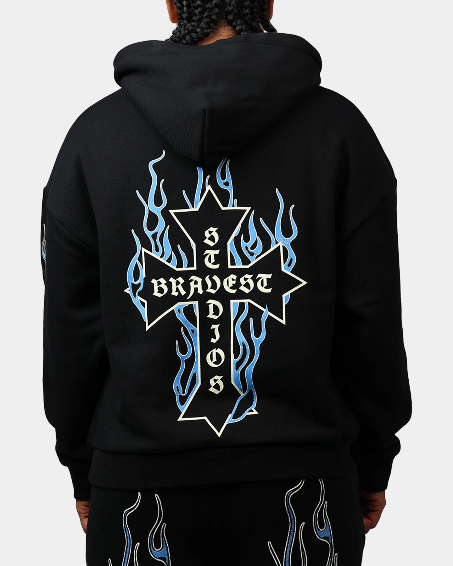 Bravest Eternal Hoodie Black/Blue Basic Tank