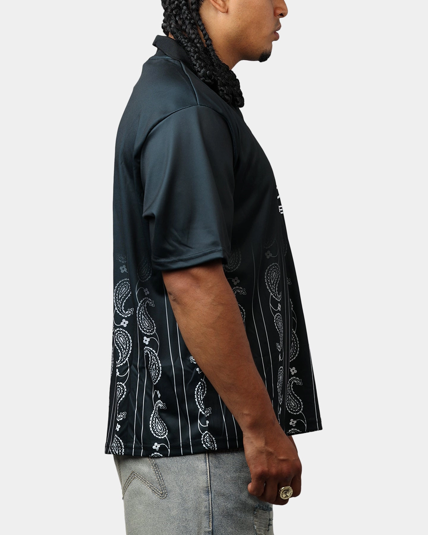CompressionTechnology Cool Fabric Bravest Paisley Jersey Black