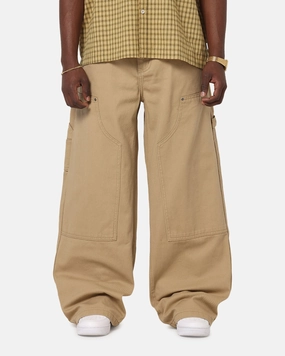 Chilly Wear Shape Retention Carre Baggy Work Jeans Stone