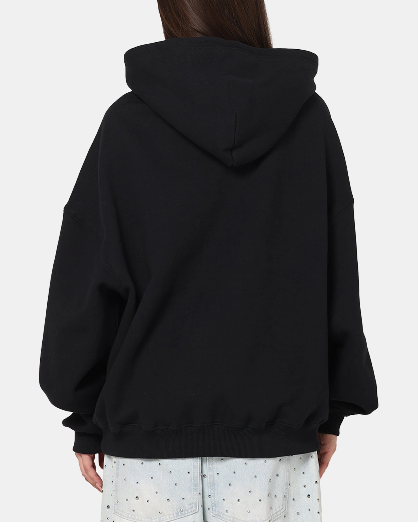 Stylish Dress Lightweight Knit Mitchell & Ness Los Angeles Dodgers Rhinestone Hoodie Faded Black