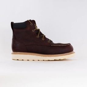 Irish Setter Ashby 6'' Leather Safety Toe (Men's) - Brown Leather Cool