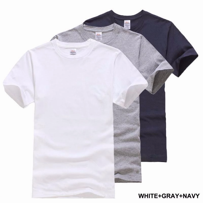 West Louis? Solid Cotton Classical Men T Shirts Easy-to-Style Top Casual Fit