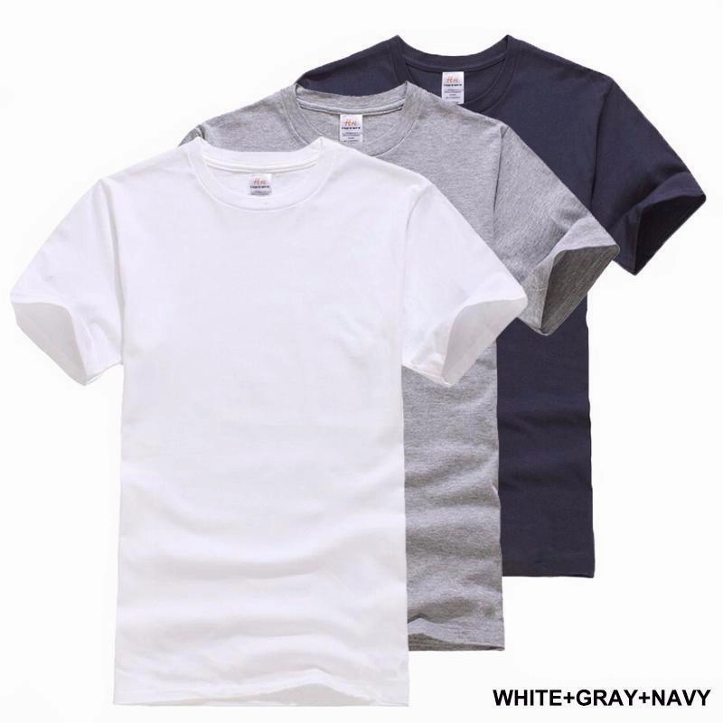 Recommended West Louis? Solid Cotton Classical Men T Shirts
