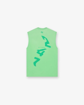 247 Motion Oversized Tank - Speed Green Trendy Vibes Wear Trendy Look