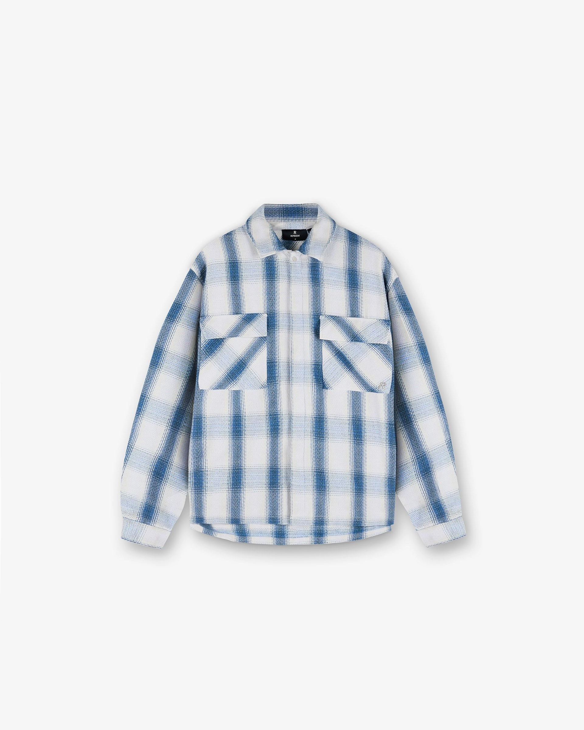 No Bulk Layering System Season Flannel Shirt - Mid Blue