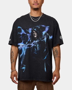 Star Wars Darth Sidious T-Shirt Black Wash Wicking Inner Lining