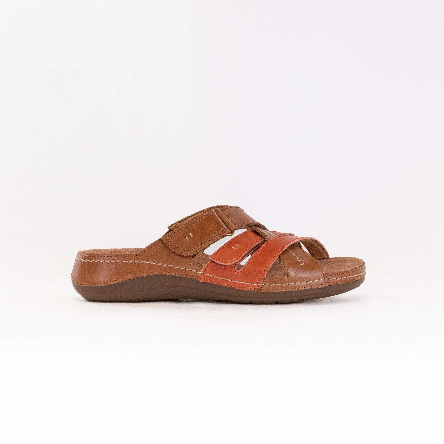 Clarks Cecily Slide (Women's) - Tan Combination Work Break