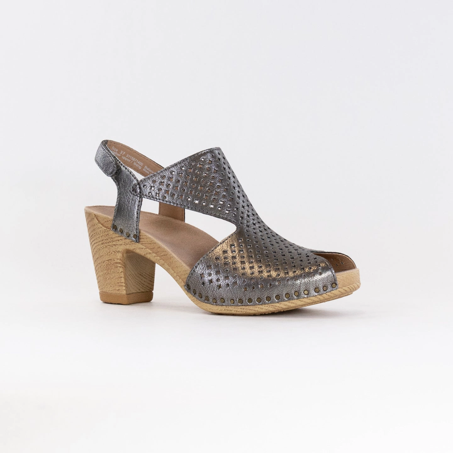 Dansko Teagan (Women's) - Gunmetal Airy Vibe Garden Walk