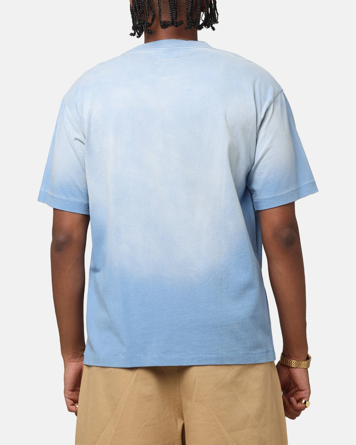 Basic Tank Market Fit Check Bear T-Shirt Sky Blue