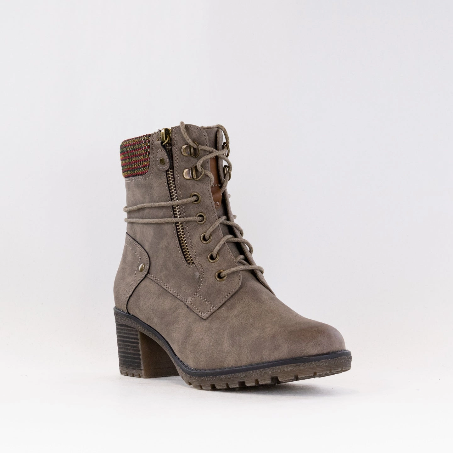 Spring Step Hellewn (Women's) - Taupe Cushioned Insole Frost Season