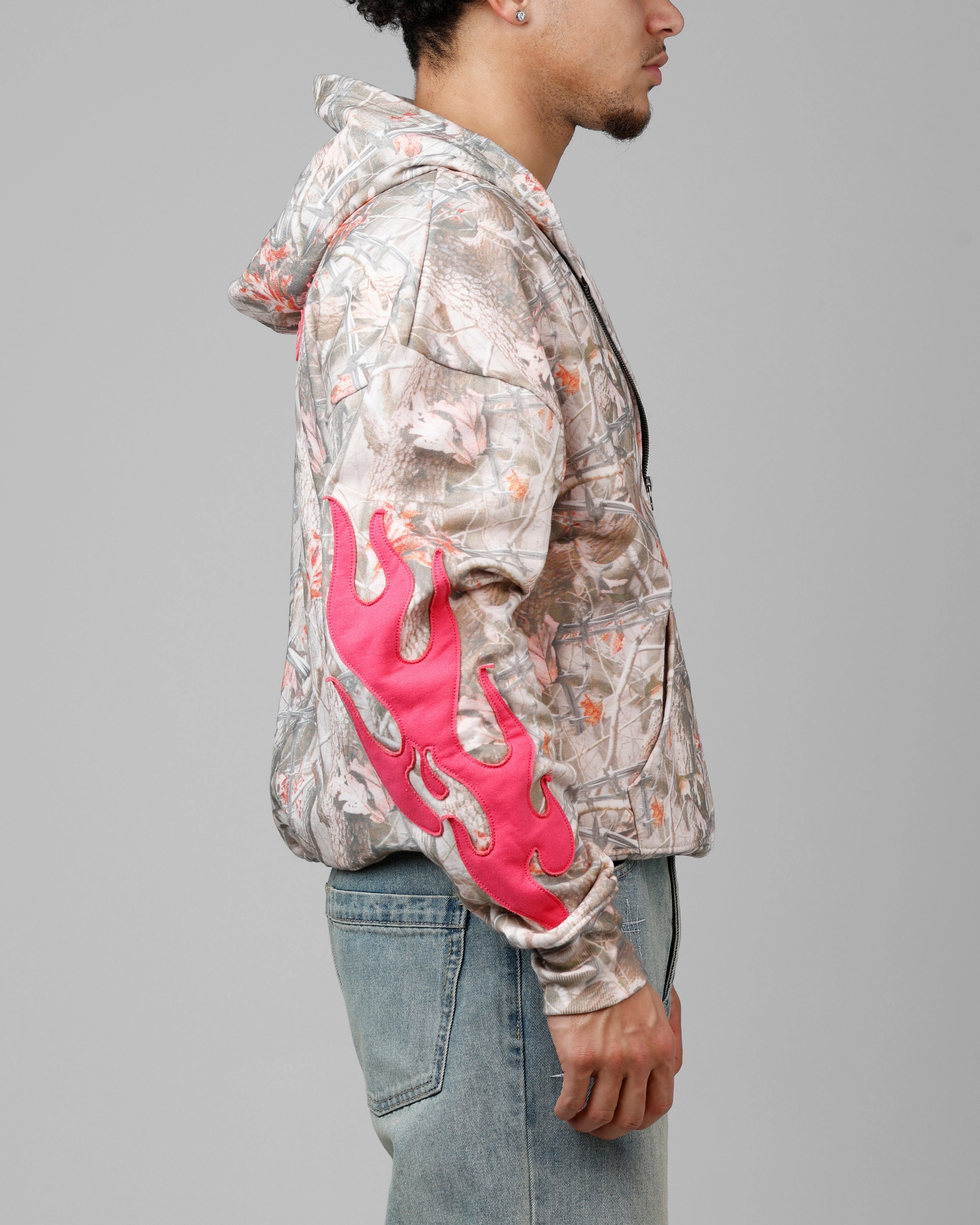 Loiter Inferno Hoodie Real Tree Camo ThermalRegulating Fabric Grid Back Panel