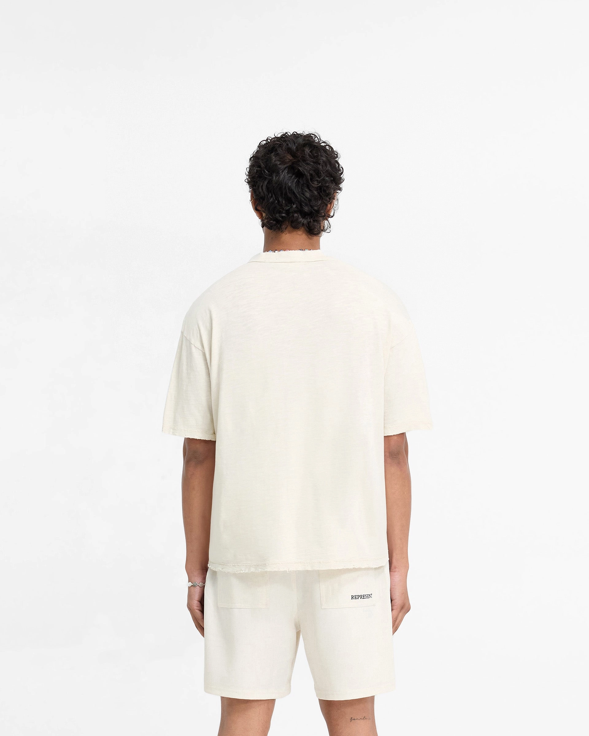 Slub T-Shirt - Flat White Premium Material Sustainable Production Process