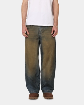 Saint Morta Amplus Dirty Jeans Real Dirty Blue RuggedDurability Office Friendly