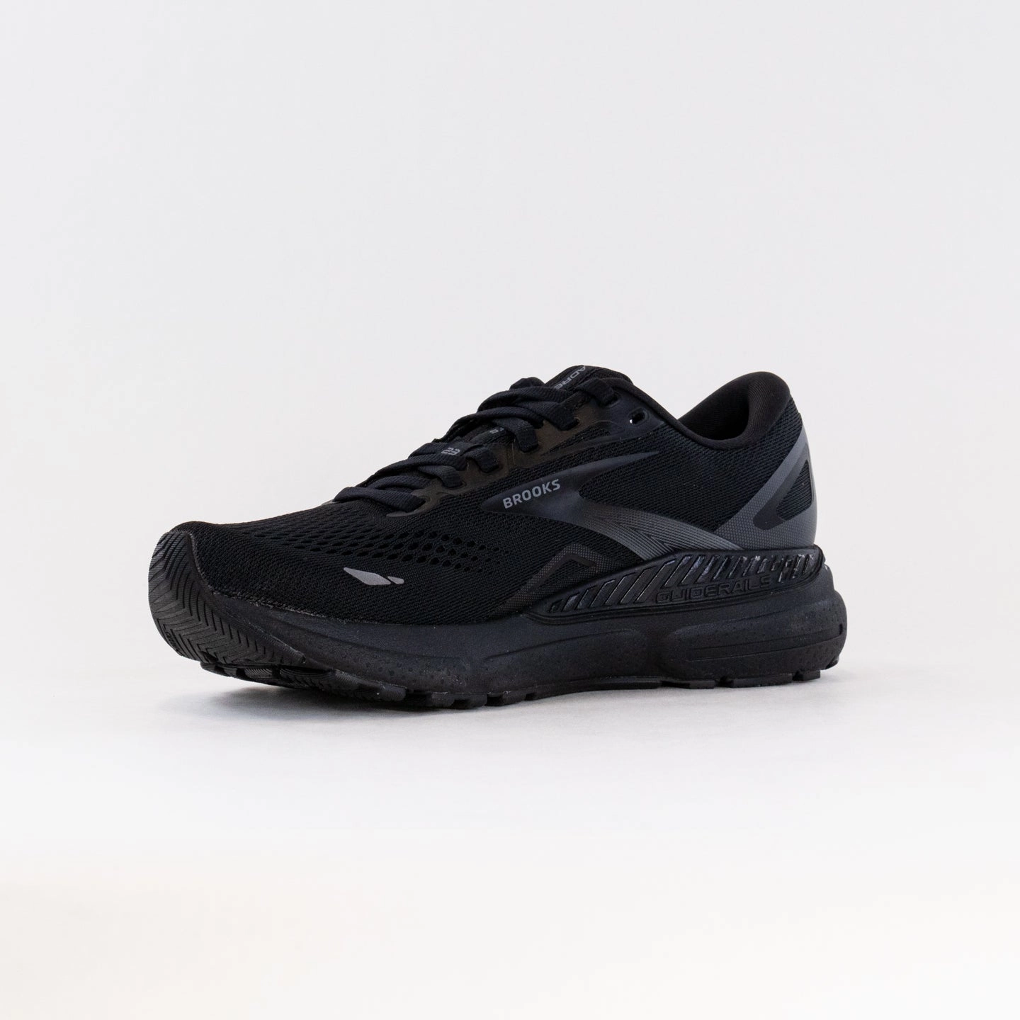 Stupendous stability running in professional tracks shoes Brooks Adrenaline GTS 23 (Women??s) - Black/Black/Ebony