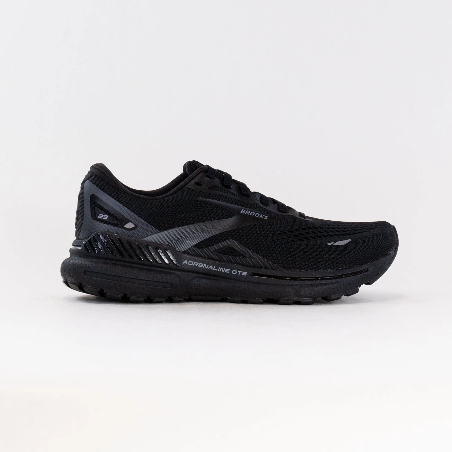 socially - responsible Brooks Adrenaline GTS 23 (Women??s) - Black/Black/Ebony