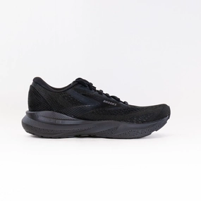 Brooks Adrenaline GTS 24 (Women??s) - Black/Black/Ebony Vertical Flexure Grooves